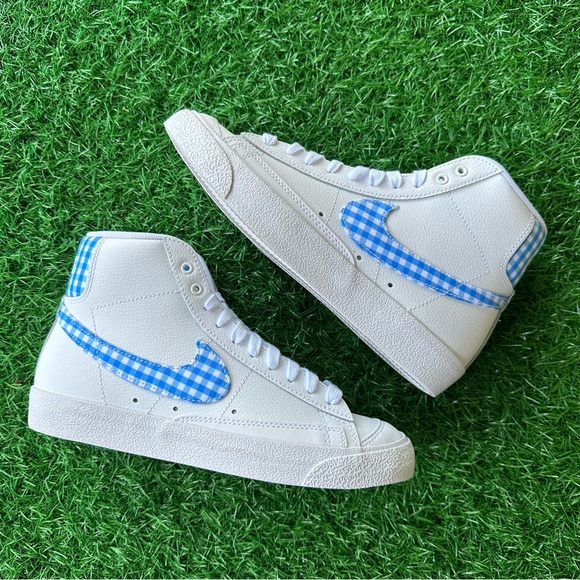 Nike Blazer Mid ‘77 White / University Blue - Picture 5 of 10